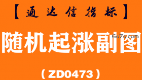 [ZD0473]随机起涨副图-通达信指标公式