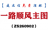 [ZS260902]一路顺风主图-通达信指标源码分享