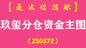 [ZS0572]玖玺分仓资金主图-通达信指标公式