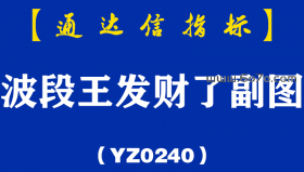 [YZ0240]波段王发财了副图-通达信指标公式