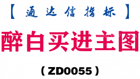 [ZD0055]醉白买进主图-通达信指标公式