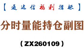[ZX260109]分时量能持仓副图－通达信指标源码分享