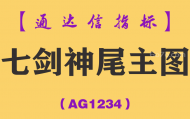 [AG1234]七剑神尾主图-通达信指标公式