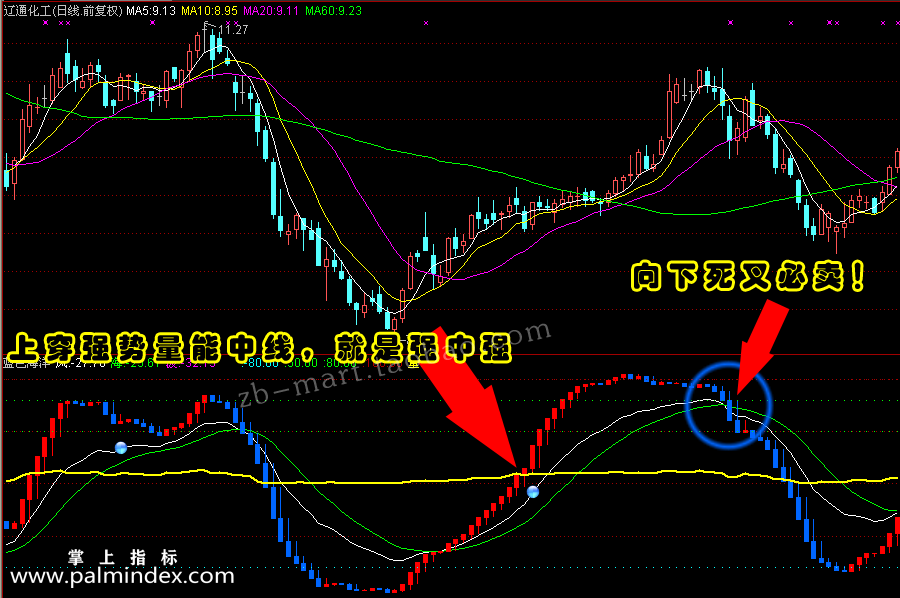【通达信指标】蓝色海洋-副图选股指标公式