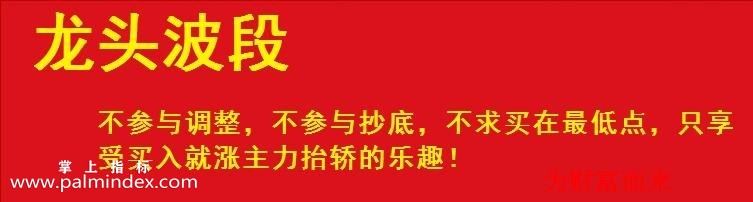 【通达信指标】龙头波段-波段抄底逃顶分时预警抓连续涨停黑马选股指标公式（手机+电脑）