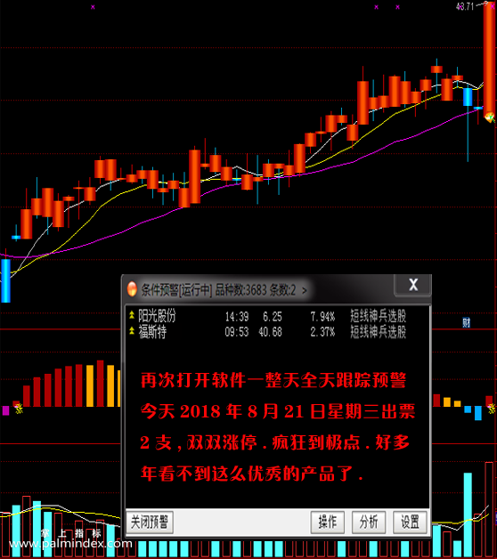 【通达信指标】短线神兵-一套稳中求胜的主副图选股预警指标公式