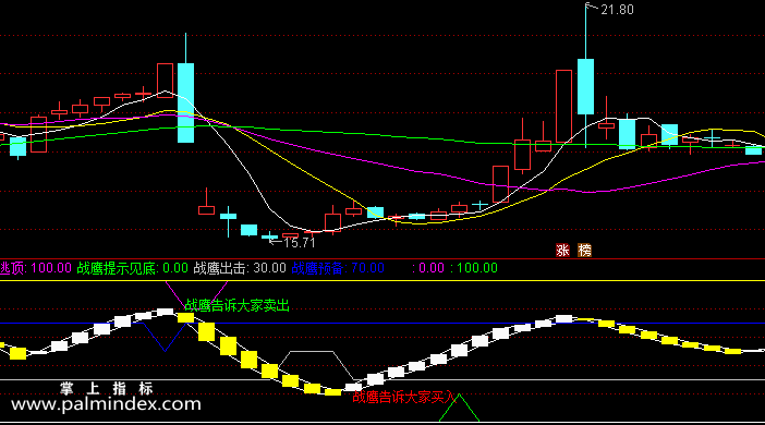 【通达信指标】战鹰秘籍-副图选股指标公式