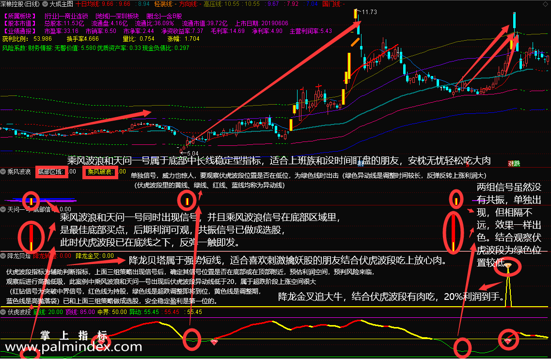 【通达信指标】胜庄王牌组合-股市赢家一套有效的致富吃肉策略 共振选股胜率高达98%指标公式