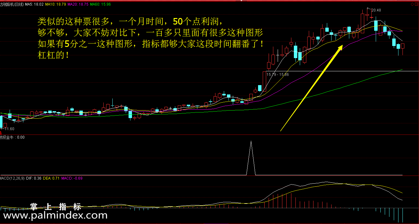 【通达信指标】波段金牛-真正意义的实战大杀器选股副图指标公式