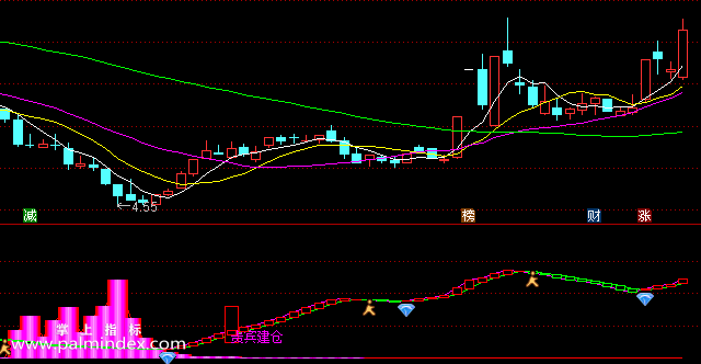【通达信指标】贵宾建仓-副图选股指标公式