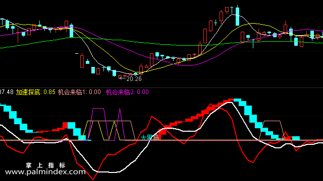 【通达信指标】黑马顶底-副图选股指标公式