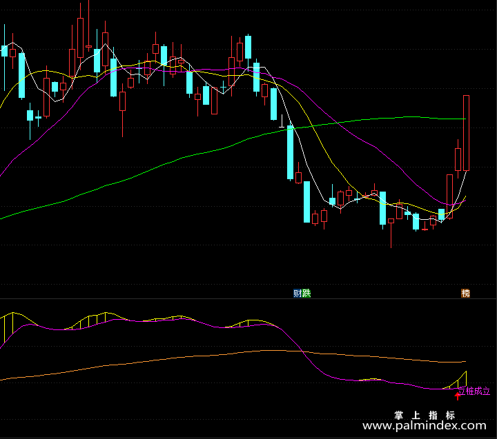 【通达信指标】立桩成立-副图指标公式