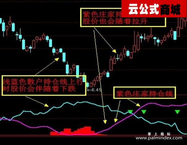 【通达信指标】庄影追踪-副图选股指标公式（手机+电脑）