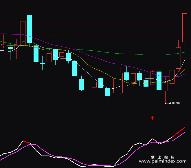 【通达信指标】康龙金线-副图指标公式