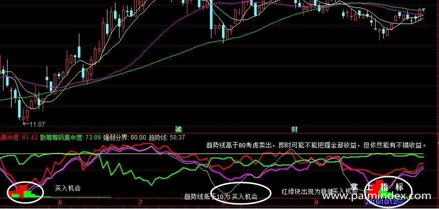 【通达信源码分享】【个人珍藏】 抓住主力脉搏，完整版主力洗盘副图