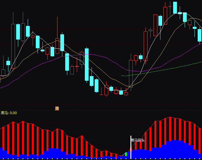 【通达信指标】黑马图-副图指标公式(X085)