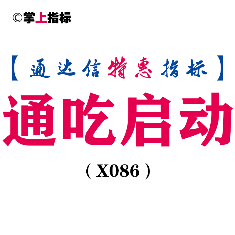 【通达信指标】通吃启动-副图选股指标公式（X086）