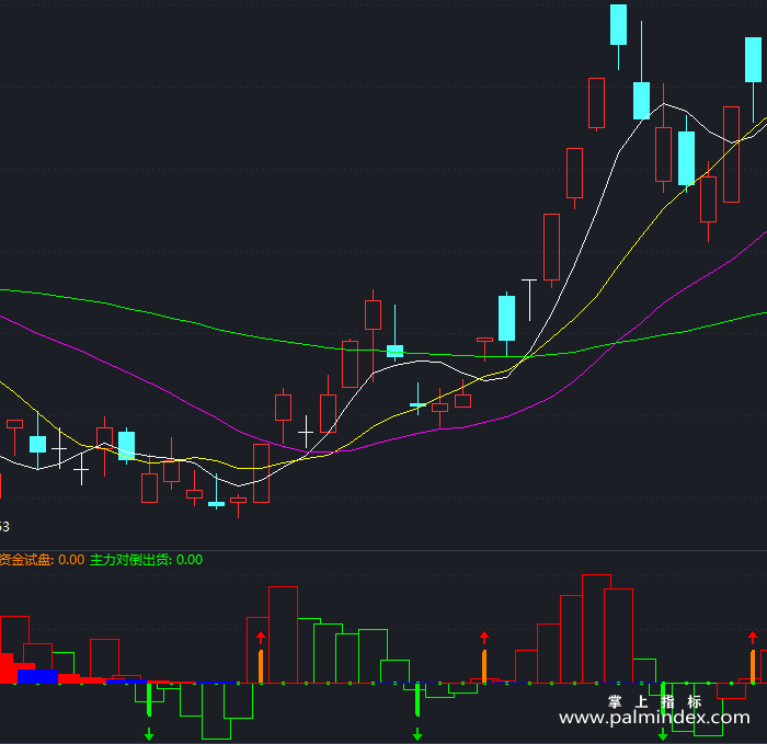 【通达信指标】主力对倒-副图指标公式
