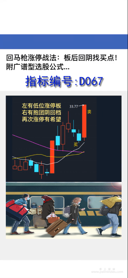 【通达信指标】低位涨停异动战法:板后回阴找买点!附广谱型选股公式...（D067）