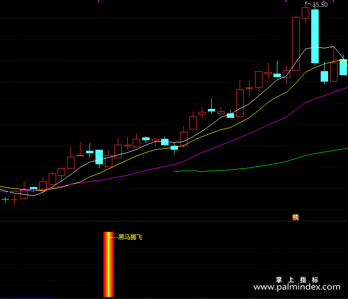【通达信指标】黑马腾飞-副图指标公式