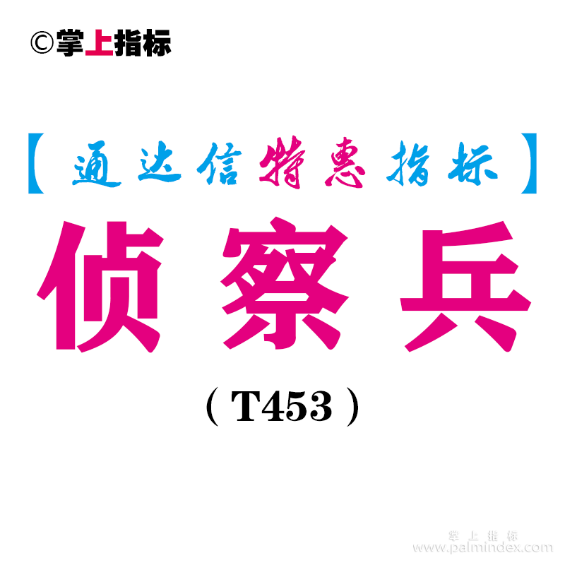 【通达信指标】侦察兵-副图指标公式（T453）