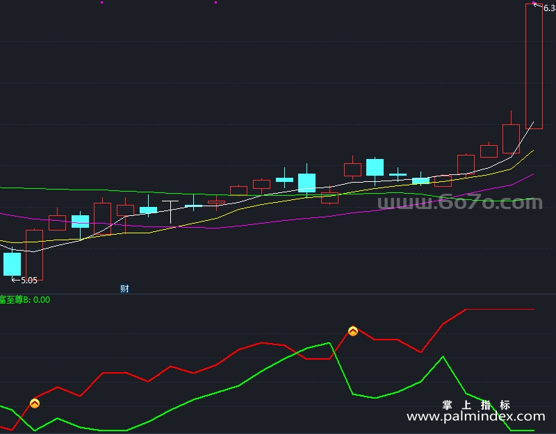 【通达信指标】财富至尊-副图指标公式（X965）