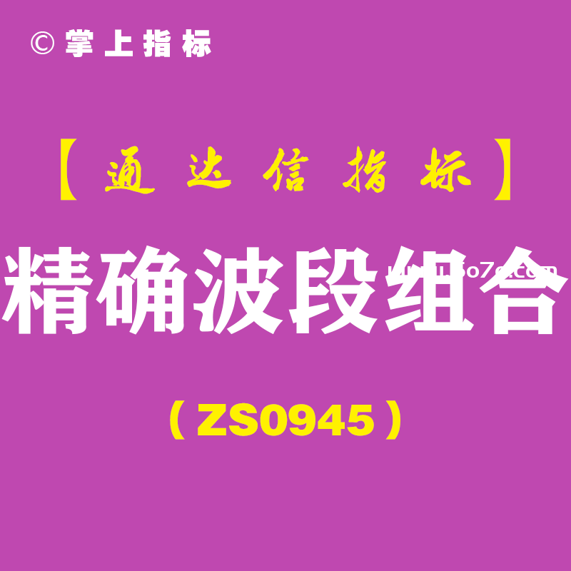 [ZS0945]精确波段组合-通达信指标公式